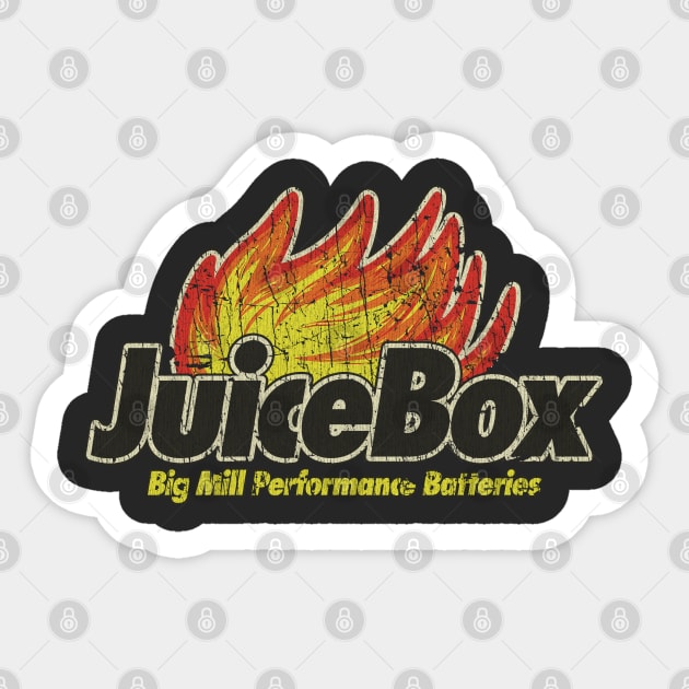 JuiceBox Performance Batteries 1970 Sticker by JCD666